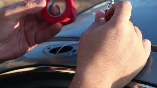 92-00 Honda Civic manual antenna replacement