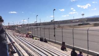 Justin Simonson Super Late Model racecar Test and Tune Colorado National Speedway 2015.