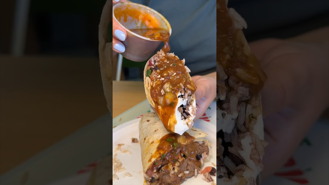 The BEEF BIRRIA BURRITO from Prince Taqueria in Hackensack, New Jersey! 🌯🔥 #DEVOURPOWER