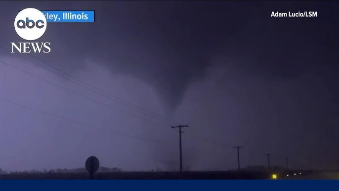 Tornadoes Touch Down Outside Of Chicago