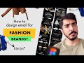 How to Design High-Converting Emails for Fashion Brands | figma klaviyo free email marketing course