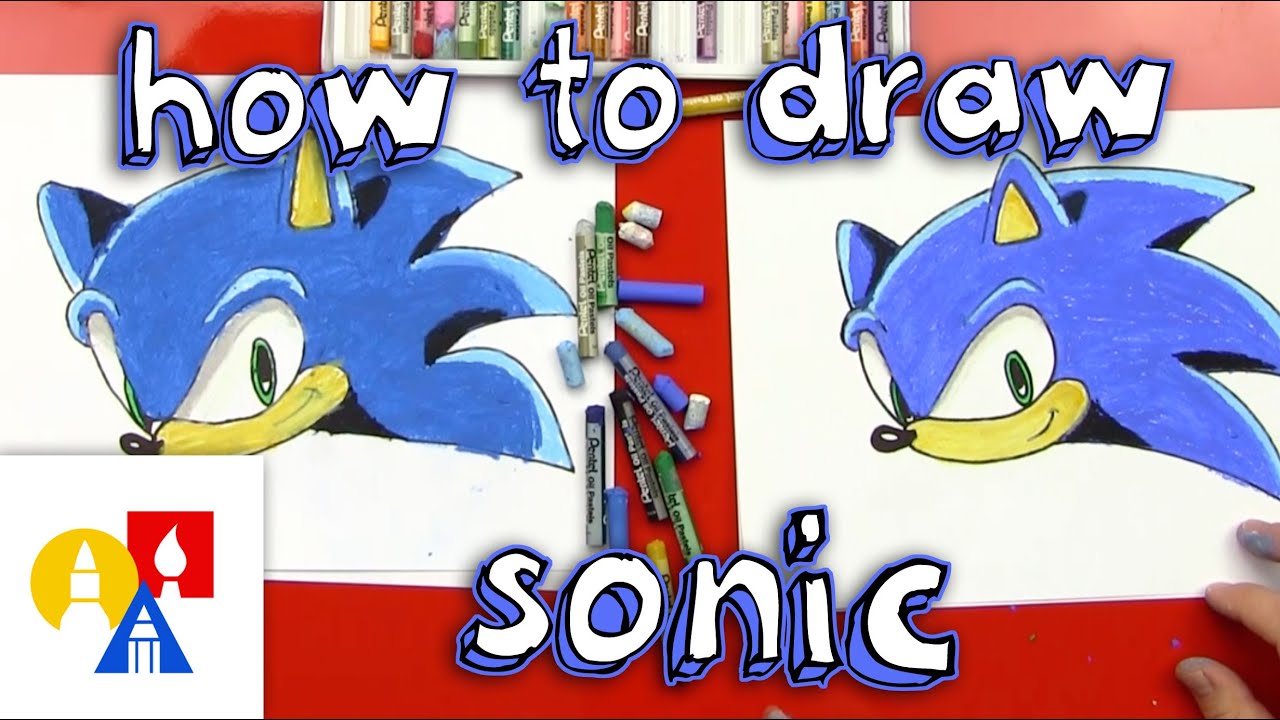 How To Draw Sonic The Hedgehog | Doovi