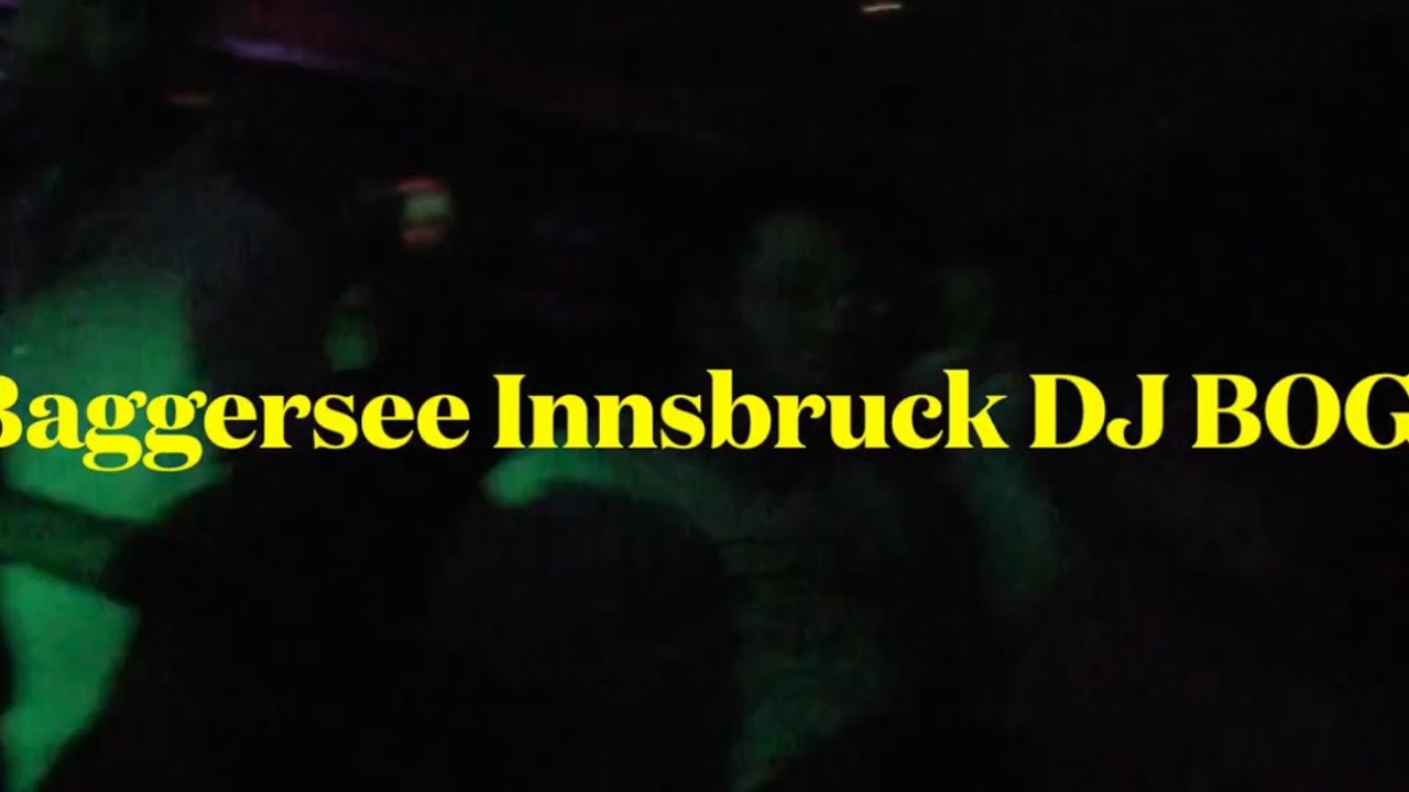 Cosmic am Baggersee Innsbruck DJ BOGI