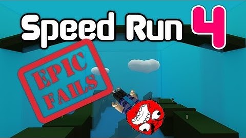 Roblox - Speed Run 4 - EPIC FAIL!