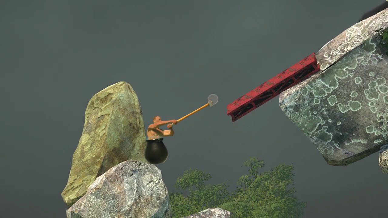 Как пройти a difficult game about climbing