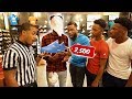 GUESS THE SNEAKER BLINDFOLDED AND I'LL BUY IT FOR YOU FOOTLOCKER CHALLENGE!