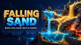 Falling Sand Game in Your Browser: Fire vs Water, Sand and Steam Experiments