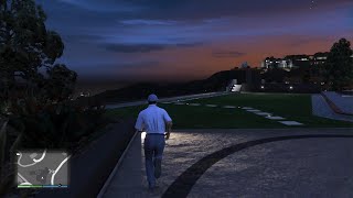 What happens if you jump off the roof of the mansion to exit it