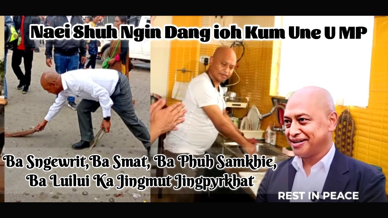 Sah Jingkynmaw ka Jingsngewrit,jingsmat,jingphuh samrkhie,jingluilui,ka jinglong riewblei u Dr Ricky