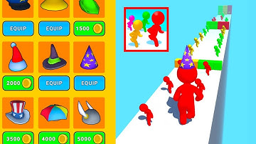 Color Run Stickman 3D All Levels Gameplay Walkthrough Ios & Android Part -34