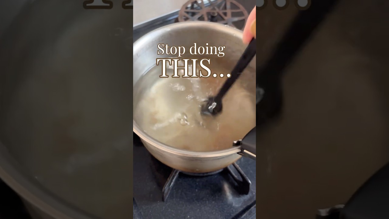 Stop doing this for miso soup! 🍲