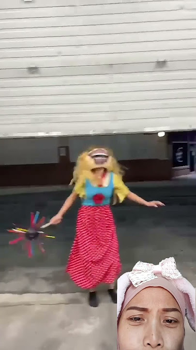 di kejar monster cewe #halloween #funny #comedy #shortvideo #vidioshort #vidioreaksi #fypシ゚viral
