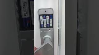 INSTALAÇÃO DE FECHADURA ELETRÔNICA ELSYS PRATA DE EMBUTIR