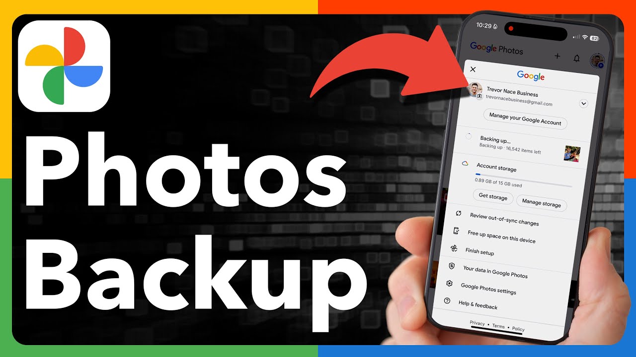 How To See Backup Photos In Google Photos - YouTube