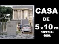 CASA PEQUENA DE 5 x 10 metros - ESPECIAL 100 MIL INSCRITOS