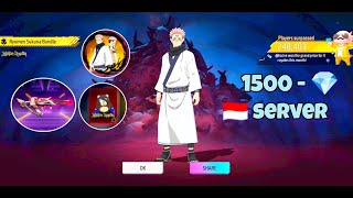 Finnally I Got RYOMEN SUKUNA BUNDLE & GROZA Skin in New Event Free Fire Indonesia Server 🇮🇩🤍