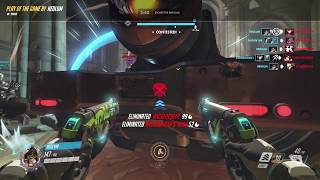 Overwatch | Play of the Game | Eichenwalde Attack | Tracer | Last Minute Triple Kill