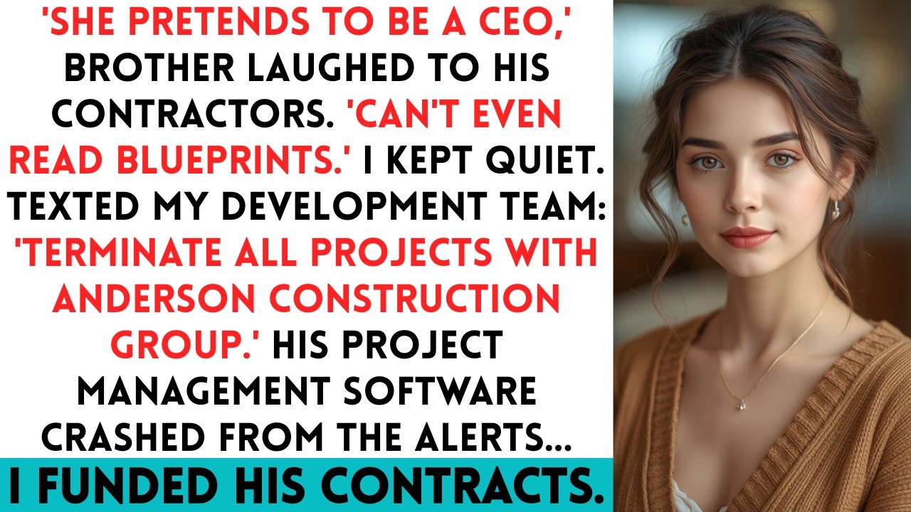 Brother Said I'm Playing CEO At Dad's Retirement Then His Construction Firm Lost $12.4M In Contracts