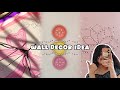 Diy Wall Decor Idea || Easy Diy For Room Decor || Aesthetic Wall Decor Craft 😱