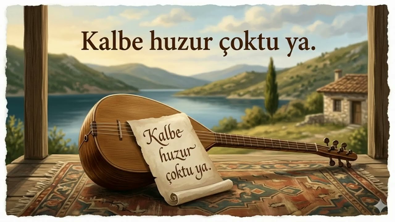 Kalbe huzur çoktu ya
