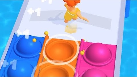Pop it Run Levels 4 ✅All Levels Gameplay Walkthrough Android, ios