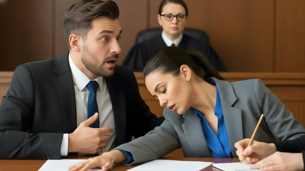 Ich stand im Gerichtssaal, den Stift in der Hand, bereit, sechs Jahre Ehe mit einer Unterschrift zu beenden – da kippte die Welt um mich herum plötzlich in Zeitlupe weg. „Frau Blackwood, sind Sie...