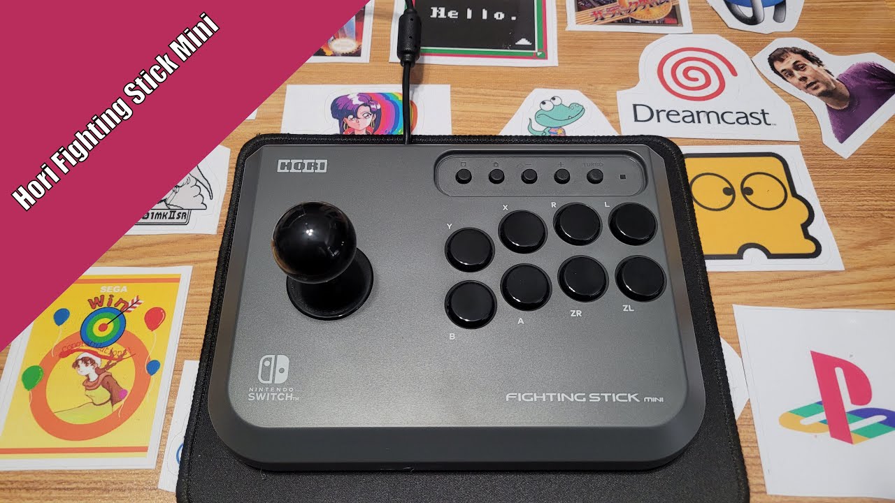 Hori Fighting Stick Mini: Street Fighter Edition (for Nintendo