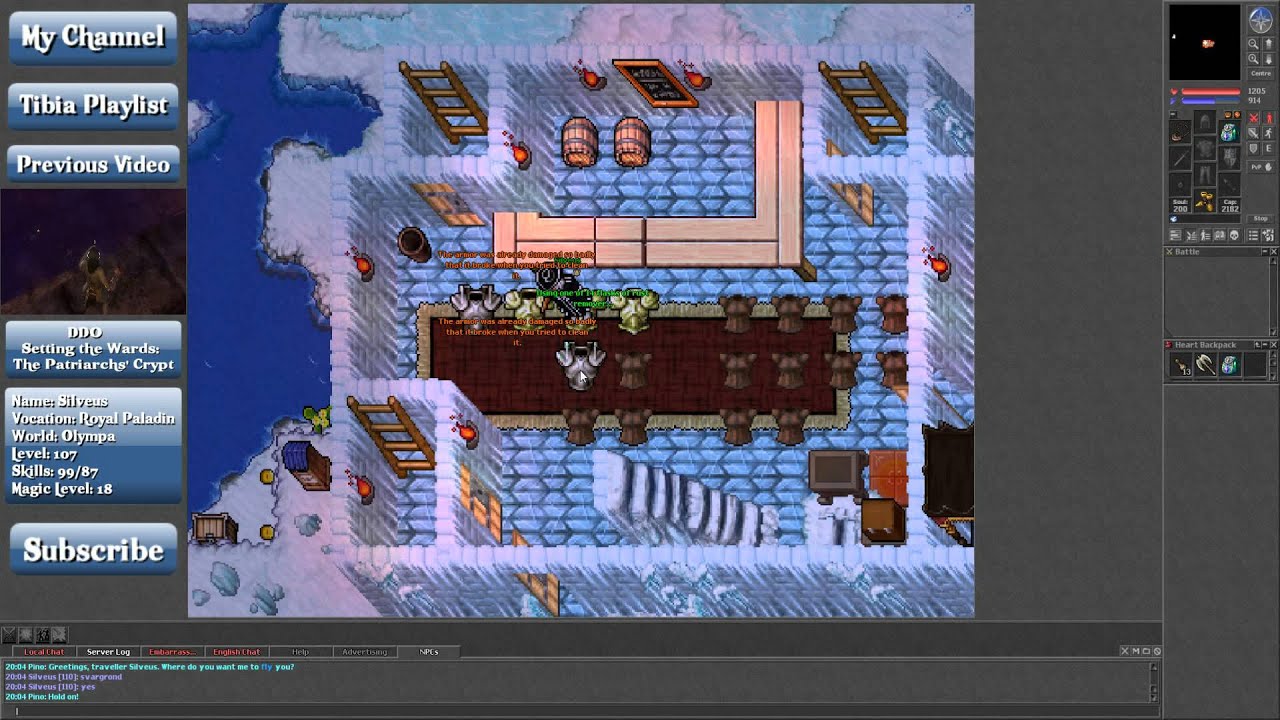 Let's Play Tibia: 20 Rare Rusty Armors. (ENG) - YouTube