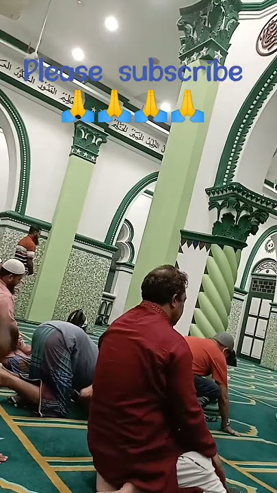 What beautiful mosques are arranged for Muslims to pray in Singapore💖#youtubeshorts #shortvideo