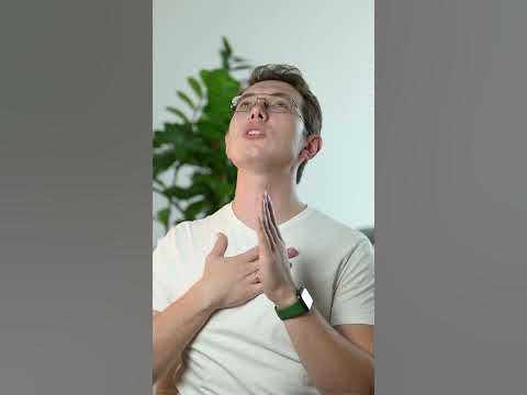 Упражнение от второго подбородка! - YouTube
