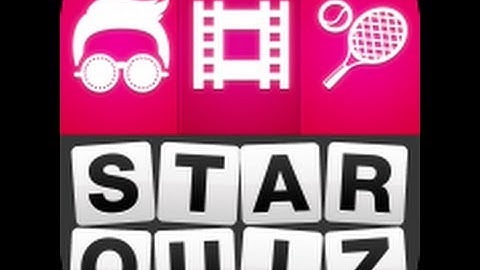 Star Quiz - Guess the Celebrity! Levels 1-10 Answers