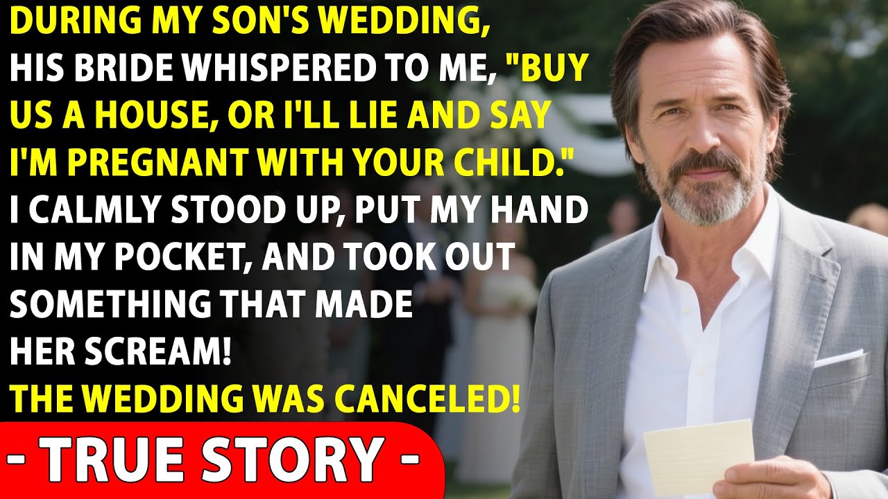 “Buy Us A House, Or I'll Lie...” Said My Son's Bride During Wedding! So I Revealed The Whole Truth!