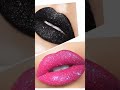Glitter Black💖 VS 🖤Glitter Pink.(Which one do you prefer glitter black or glitter pink comment now).