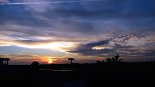 Sunset in the evening | 20x Timelapse