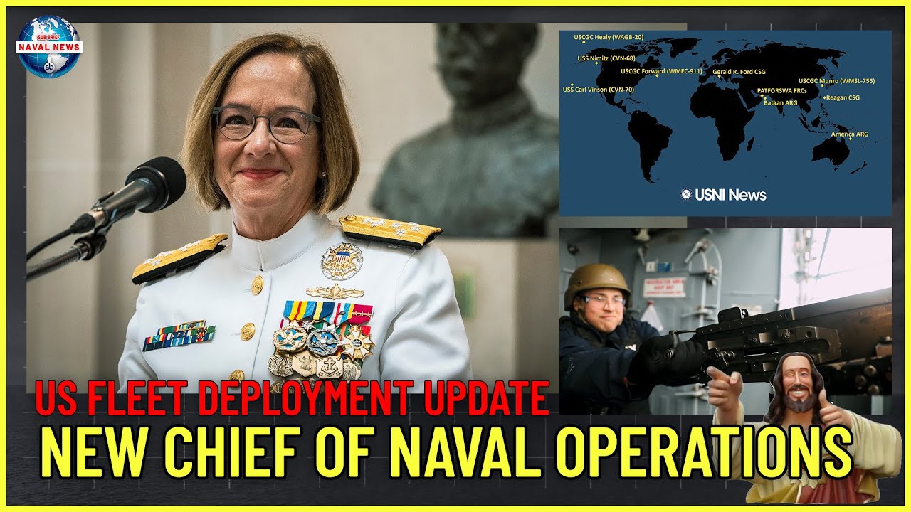 US Navy's New Chief of Naval Operations YouTube