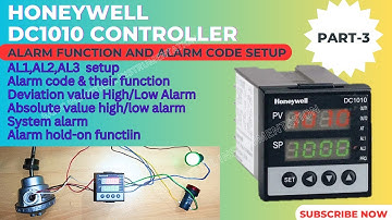 Honeywell dc1010 controller | Part-3 | Alarm Function & alarm code setup #dc1010 #honeywell #control