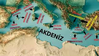 Akdeni̇zi̇n En Büyük Adalari Resimi