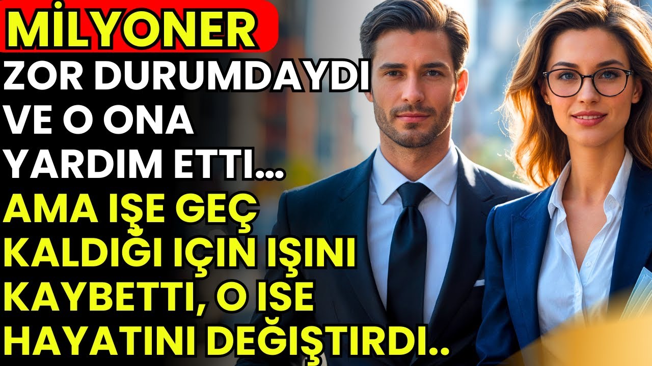 Bir yabancıya yardım ettiği için işini kaybetti… Onun milyoner olduğunu bilmiyordu!