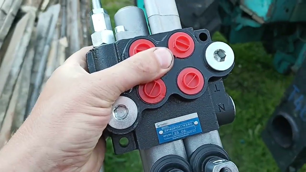 Magnus т-40. Установка куна на трактор.