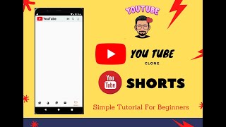 YouTube clone with flutter || Simple tutorial for beginners || YouTube Ui Design (SHORTS)
