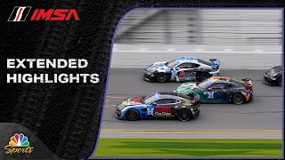 IMSA EXTENDED HIGHLIGHTS: Michelin Pilot Challenge at Daytona | 1/26/24 | Motorsports on NBC