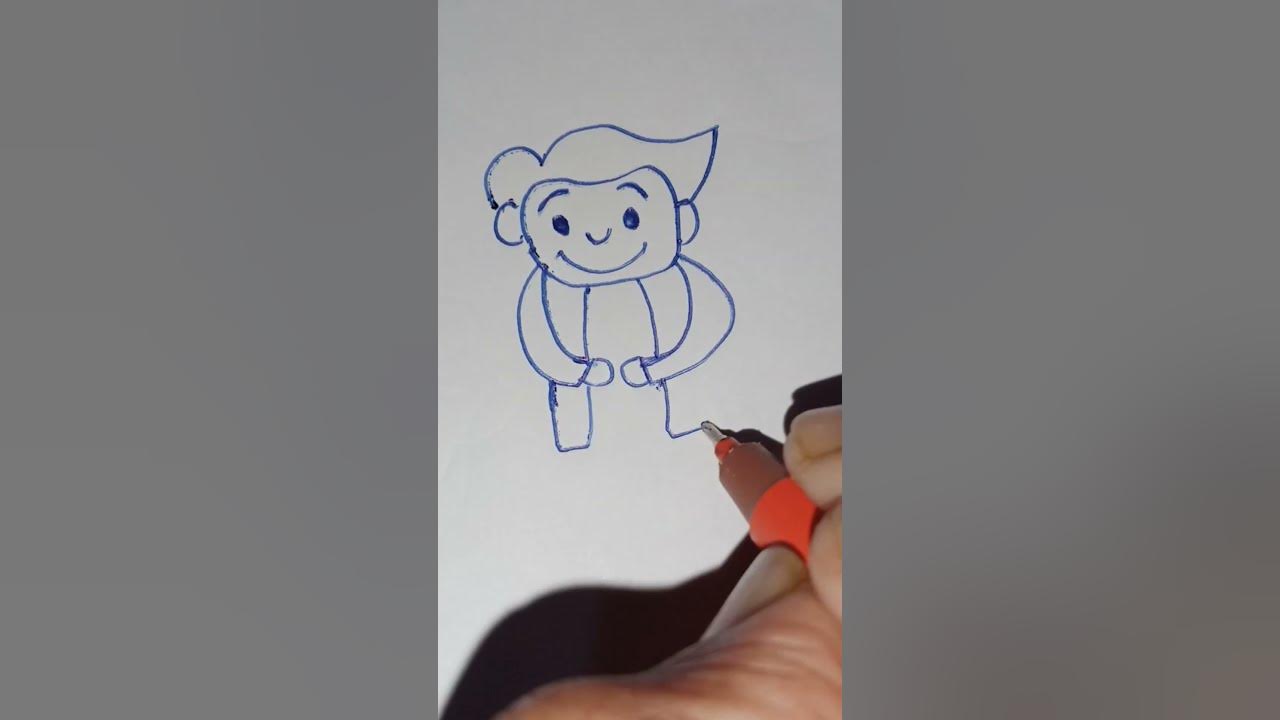 How to Draw a Pen - HelloArtsy