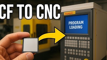 Copy programme from memory card to cnc fanuc controller | cnc machine me programme kese input kare