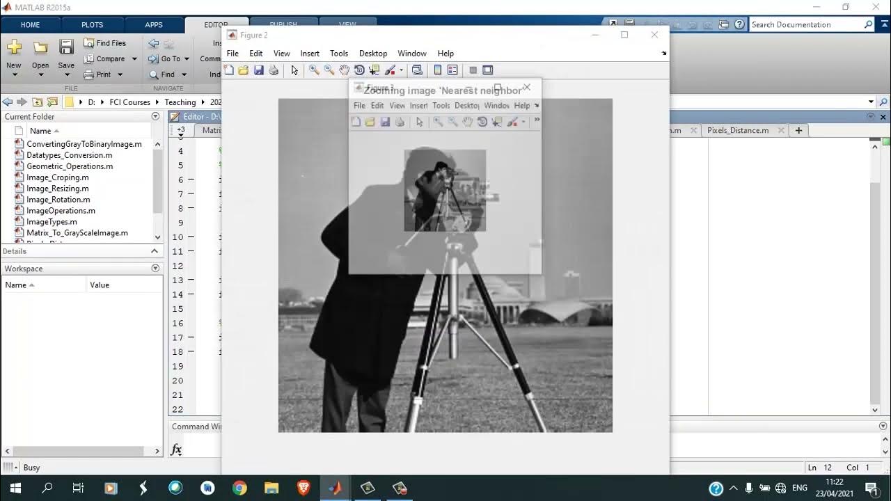 MATLAB Image Processing _ 4 _ Image Geometric Operations - YouTube