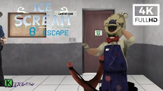 لعبة 8 Ice Scream. ولكن فيديو على نهاية اللعبة 👍👍