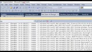 Visual Basics - How to make an Form open another Form. (Button, Checkbox and Radio Button)