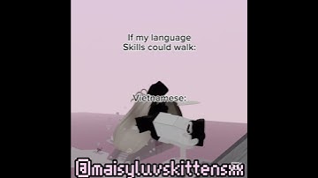 My language skills🩰