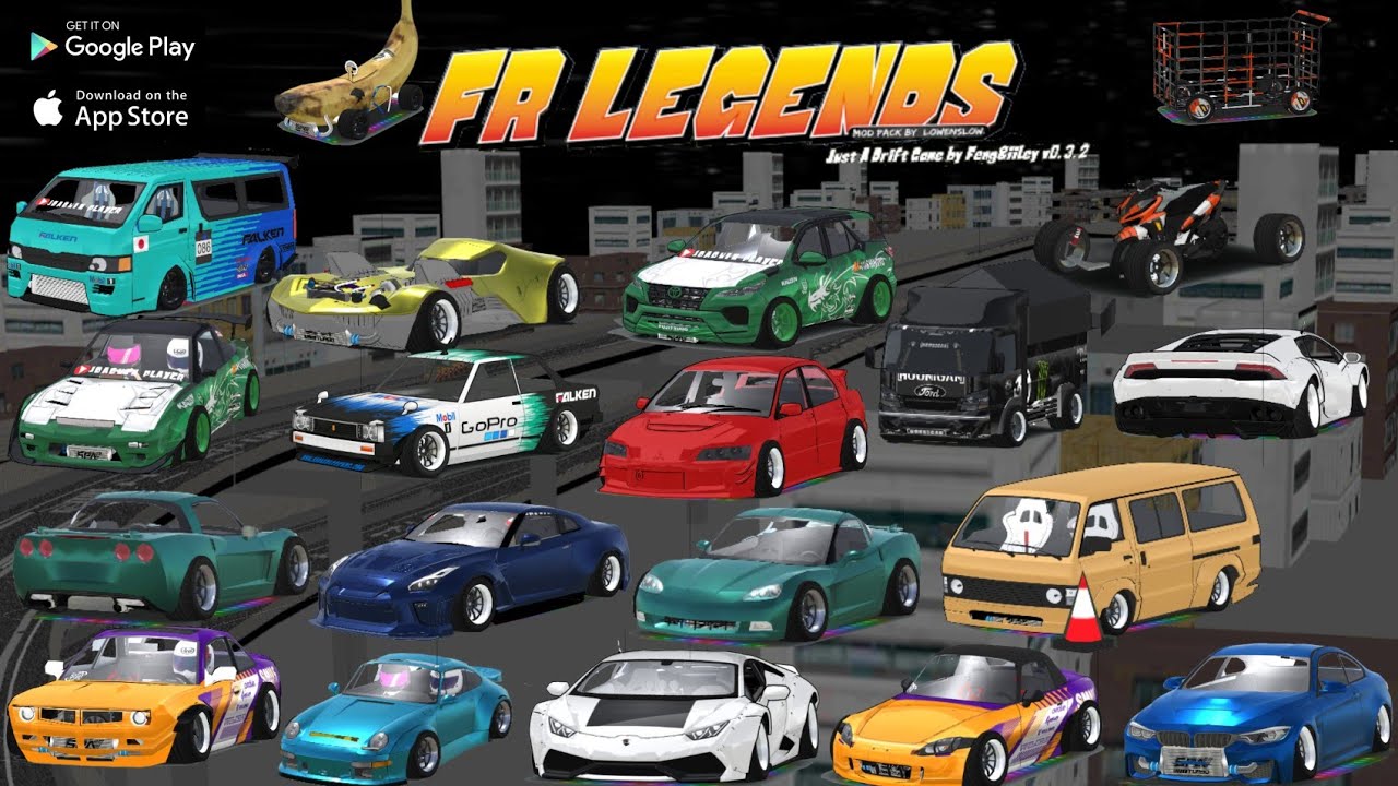 FL LEGENDS PACK DE CARROS #frlegends #frl #frlegends_ #frlegendsдрифт