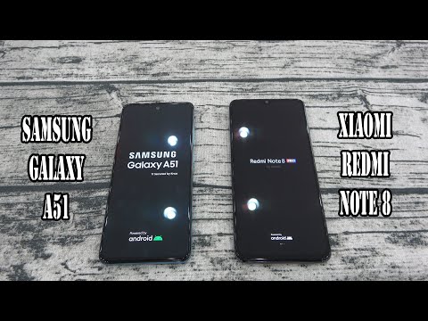 Samsung Galaxy A51 vs Xiaomi redmi note 8 Pro   SpeedTest and Camera comparison