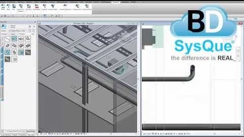 SysQue Fitting to Fitting Rotate in Revit MEP